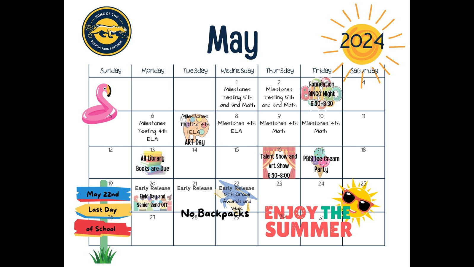 May Calendar